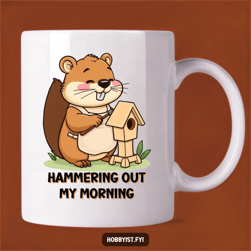 Funny Beaver Builder Mug: A Hilarious Nod to DIY Enthusiasm