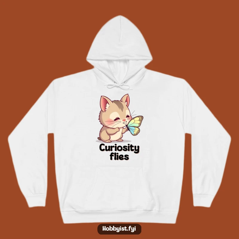 Funny Curious Creature Hoodie: Cozy Comfort for the Inquisitive Soul!