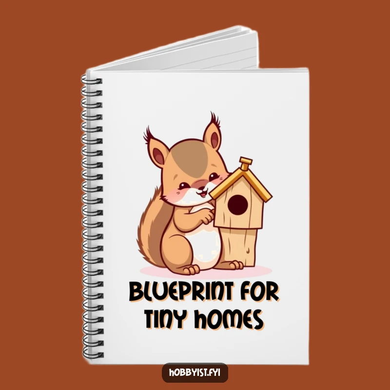 Funny Squirrel Whittling Notebook - Hilarious Journal for Your Creative Ideas