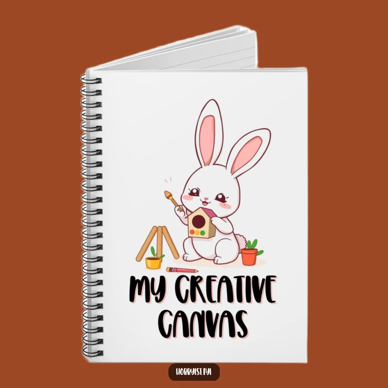 Funny Bunny Notebook: Creative Journal for Artists, Adorable Funny Gift