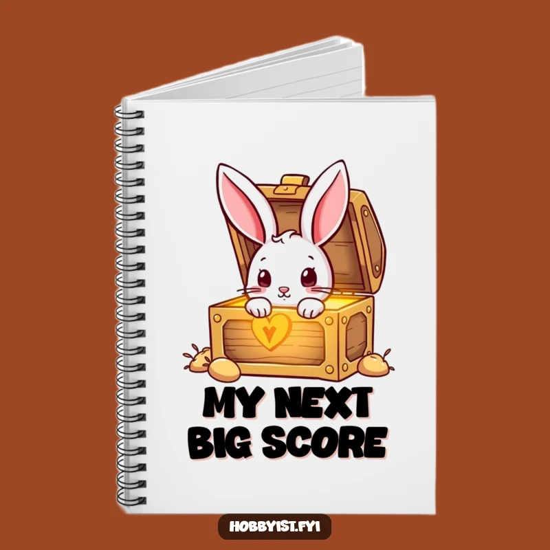 Funny Rabbit Treasure Notebook: Jot Down Ideas with Hilarious Mystery!