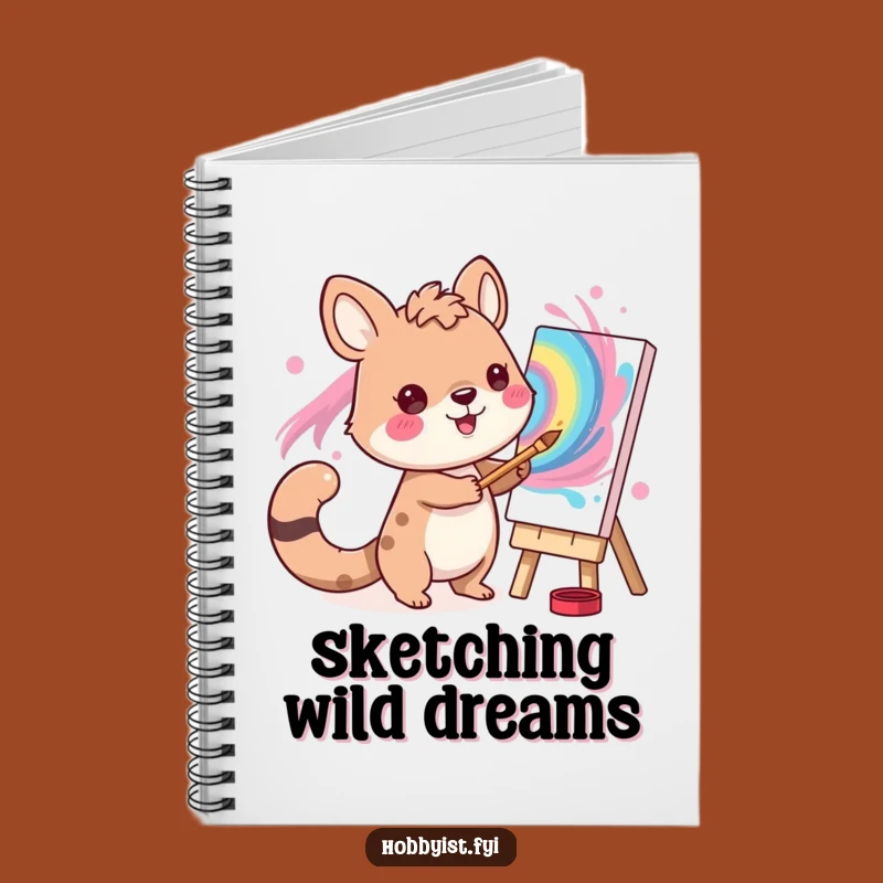 Funny Artist Animal Notebook: Capture Your Brightest Ideas